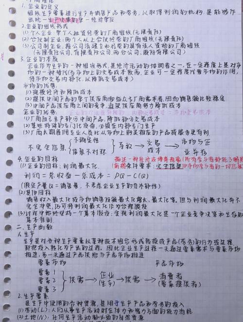 择业选择隐性成本计算手写笔记