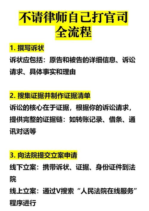 实战技巧：手把手教你打官司