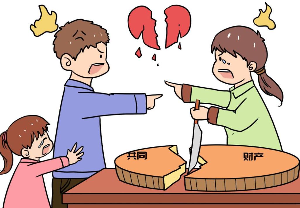 遗产纠纷中兄妹争吵场景示意图