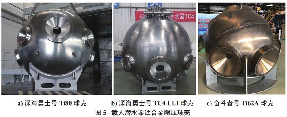 万米深海潜水器承压壳用高性能钛合金板材