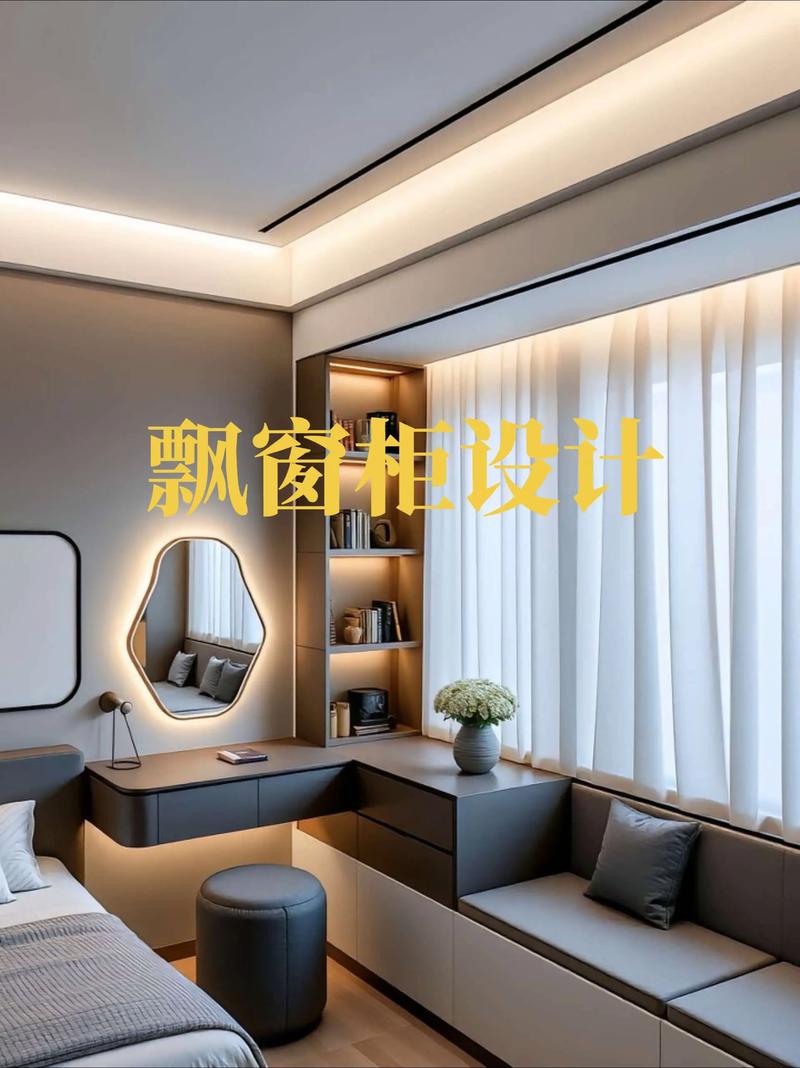 飘窗卡座储物柜防潮通风设计结构图