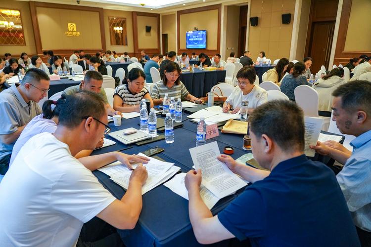 结构化数据标注团队样本校准会现场图