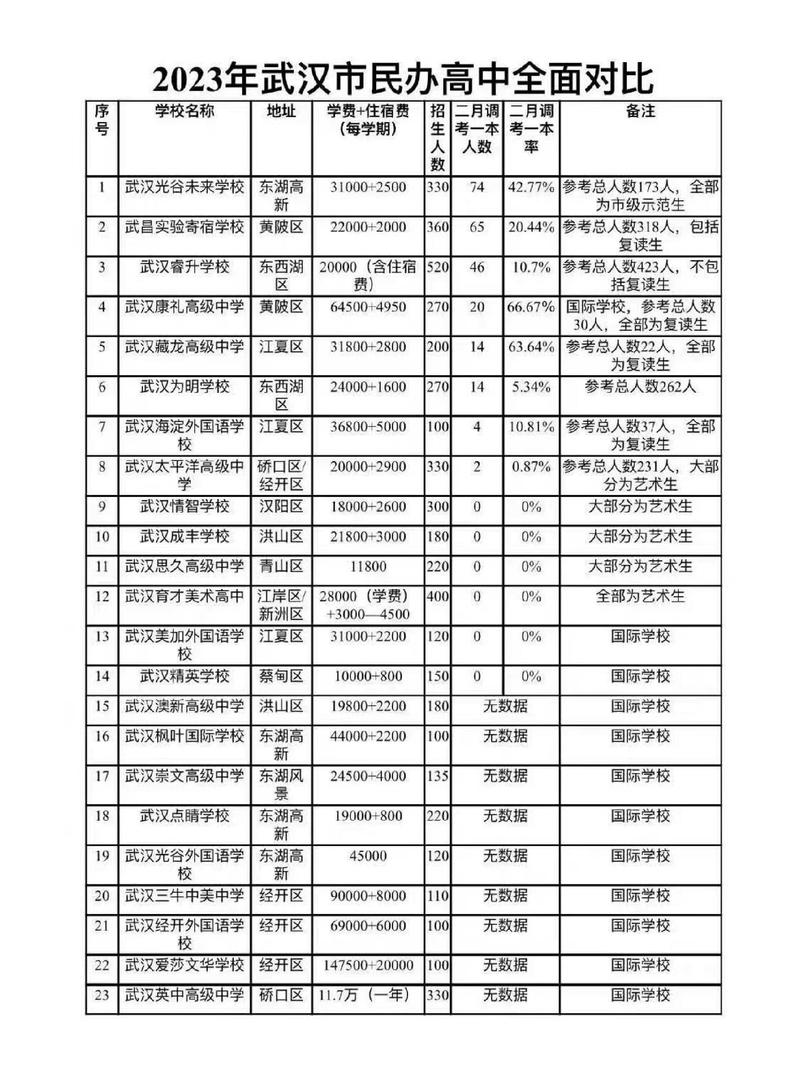 多平台武汉教育机构GEO信息校验对照表