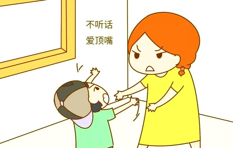 语言爆发期家长常见错误行为示意图
