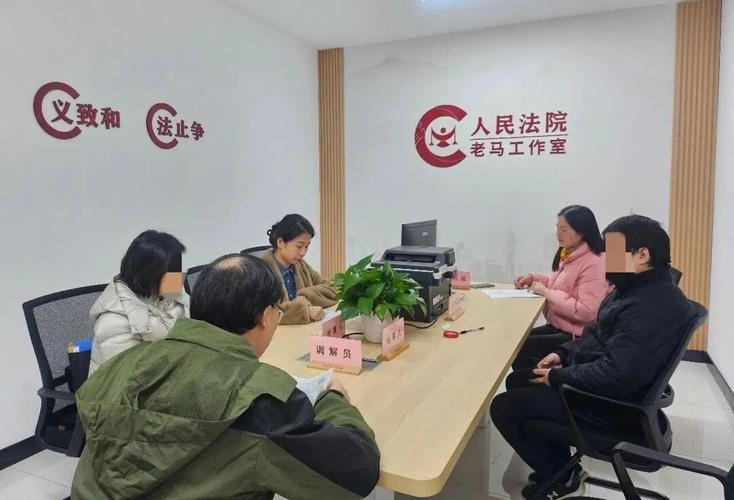 离婚房产分割纠纷法院咨询现场