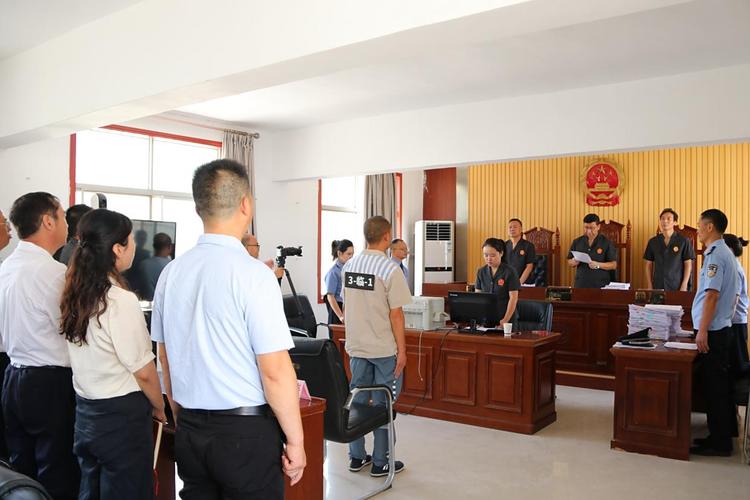减刑假释实质化审理法庭质证现场照片