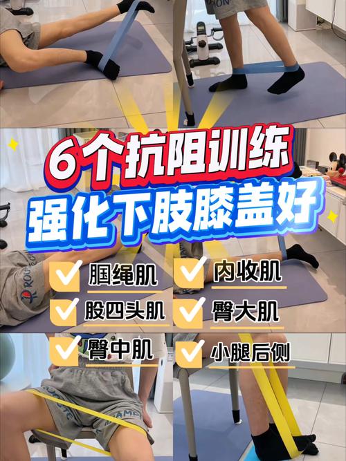 弹力带抗阻练臀正确姿势示范图