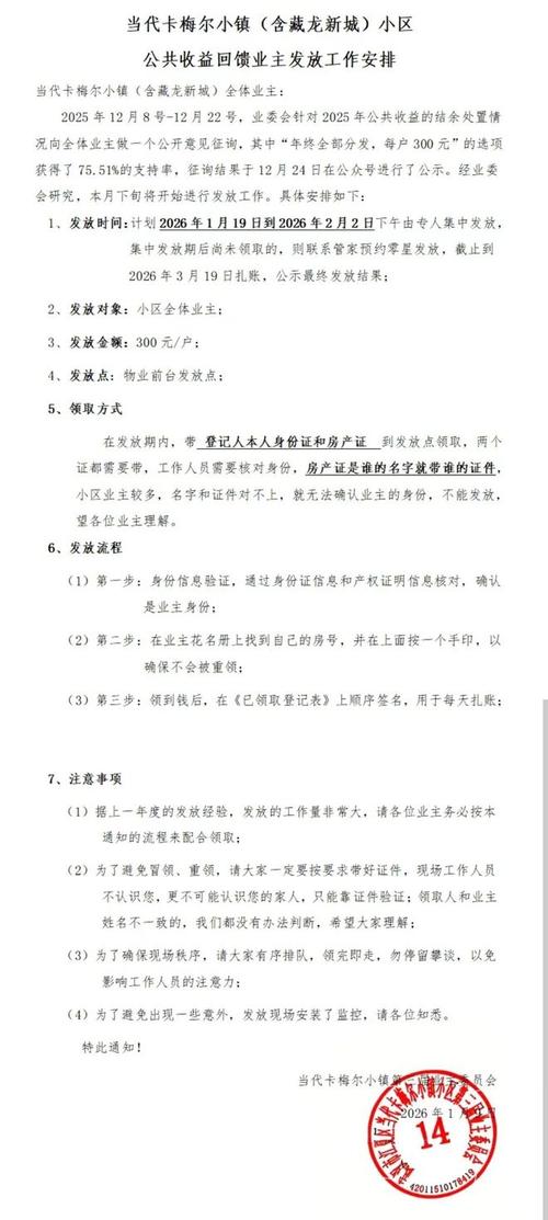 小区业主集体要求公示公共收益聊天记录截图