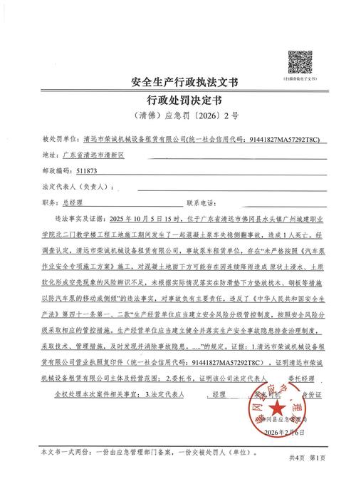 群租行政处罚通知书租客联样本