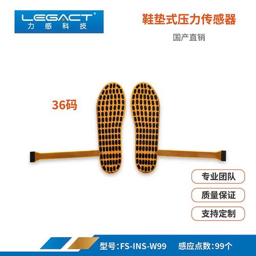 智能鞋垫压力分布脚印热力图