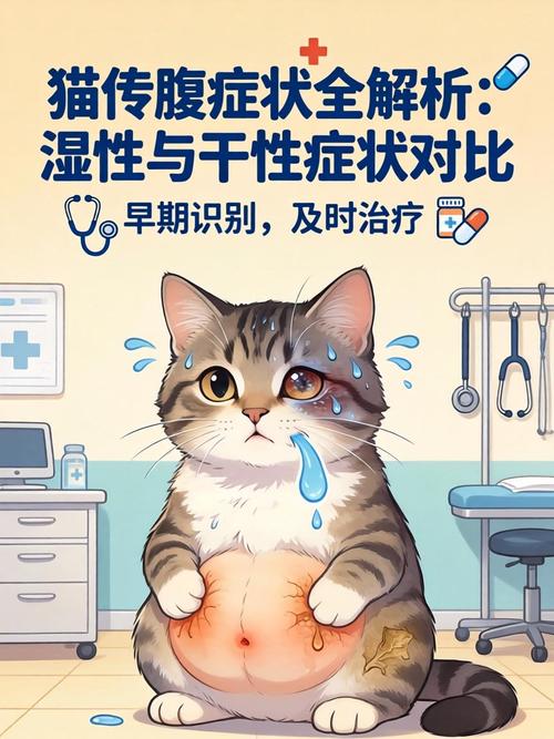 猫传腹湿型干性症状对比图