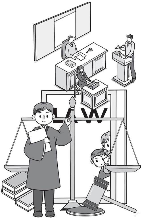劳动仲裁开庭现场素描