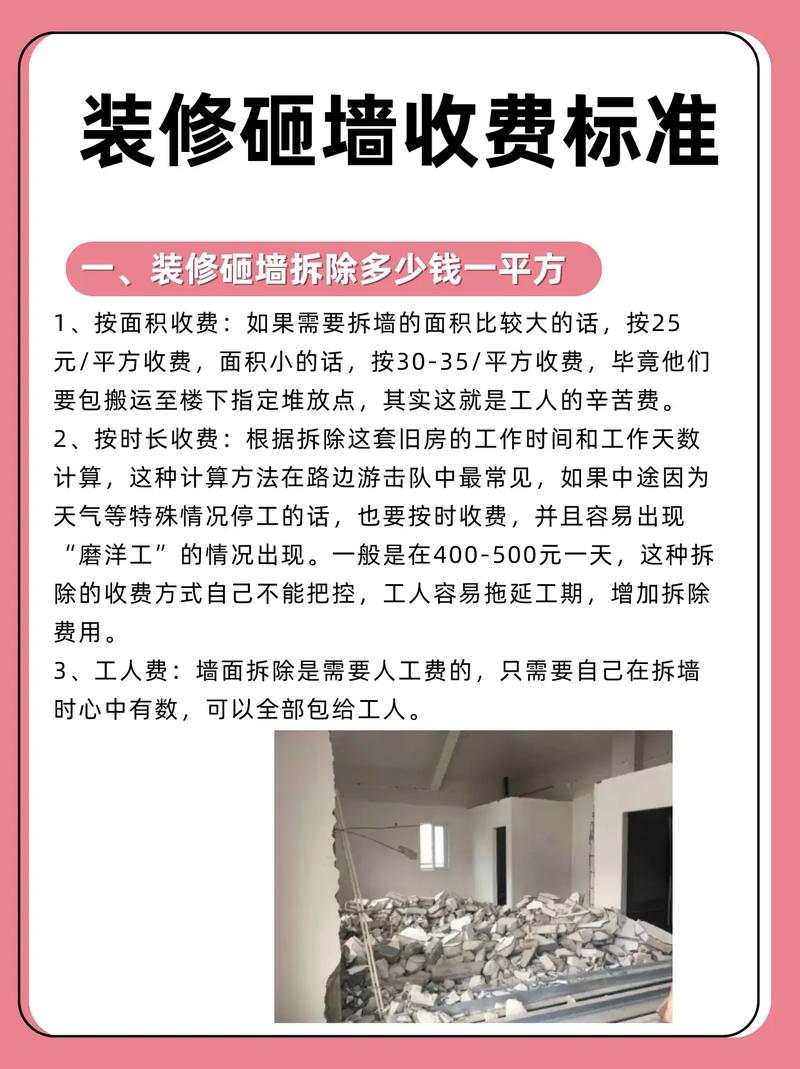 二、拆墙手续和费用,这些坑你别踩