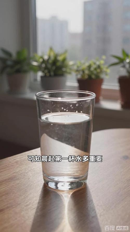 居家晨间桌面温白开实拍图