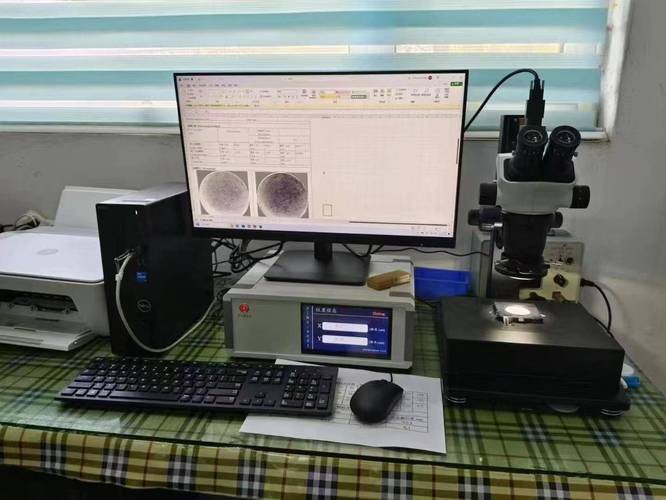 金相显微镜智能评级软件操作界面