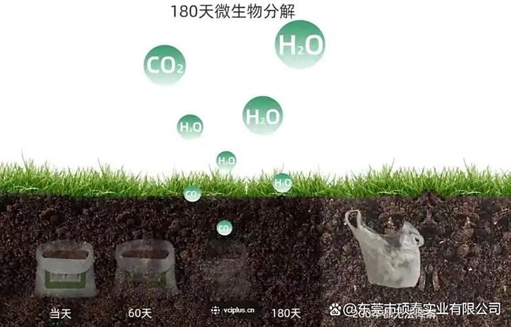 工业堆肥与民用填埋生物降解率对比实验图
