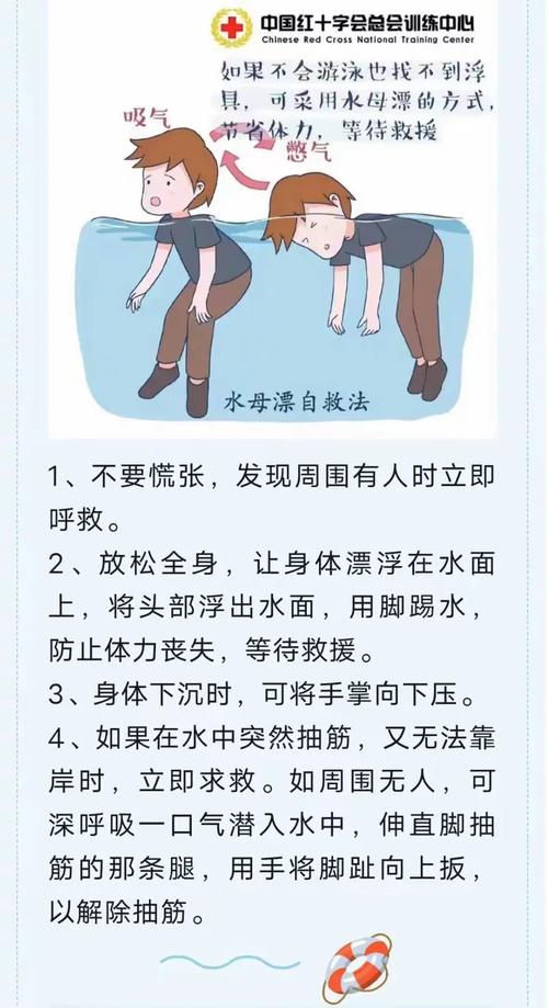 儿童水母漂自救练习场景