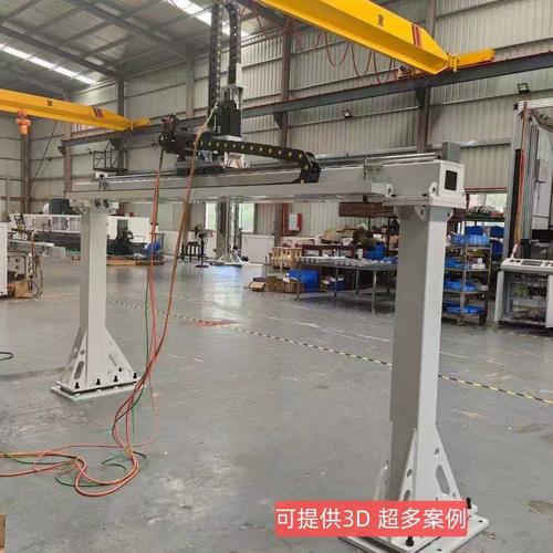 桁架机器人厂家导轨安装精度检测现场