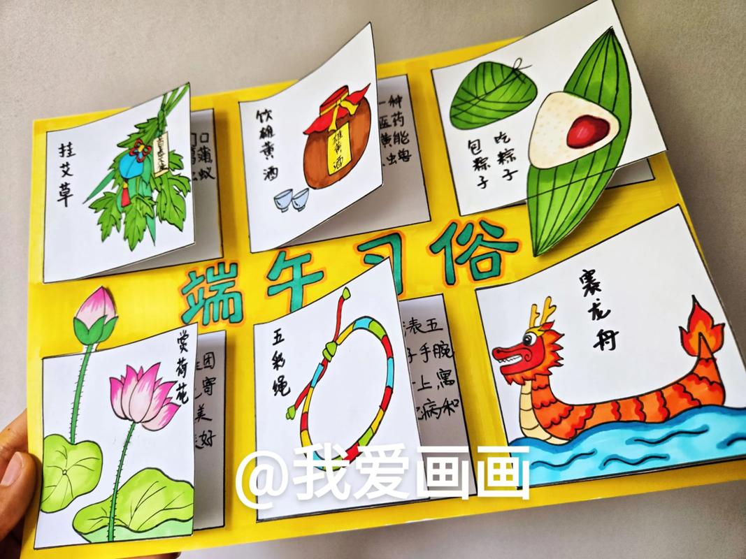 手工制作节日礼物相册翻页展示