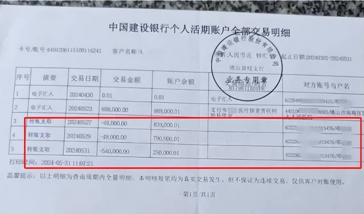 律师分析债务人银行账户流水发现转移财产线索