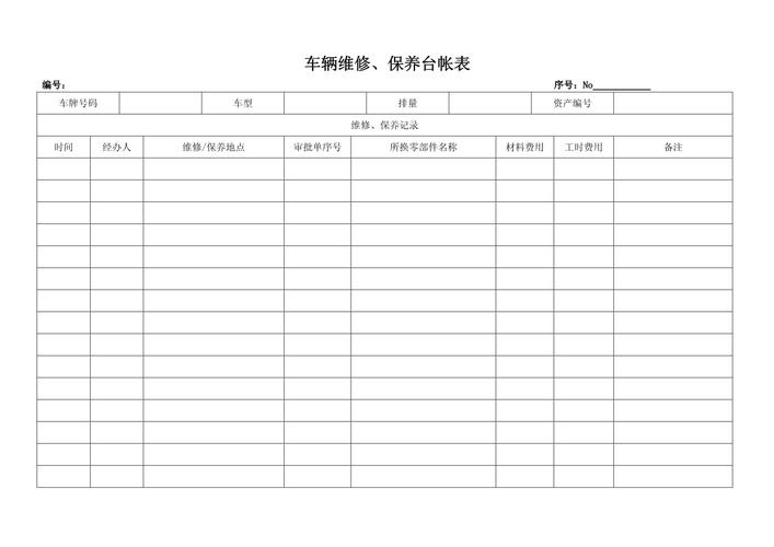 汽车底盘维修后路试验证路况记录表