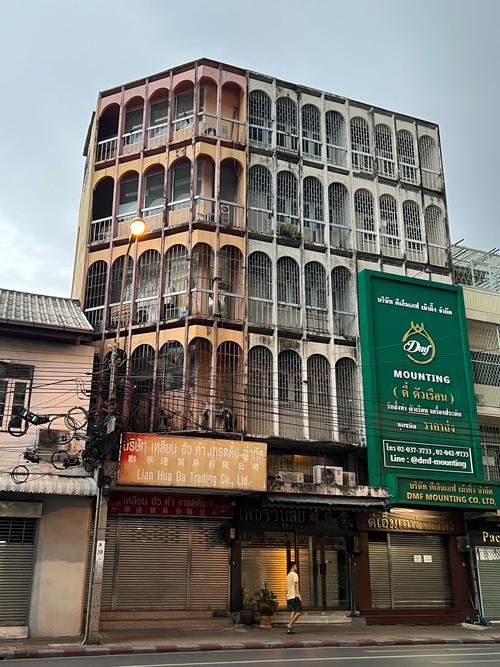 曼谷小巷涂鸦与生活