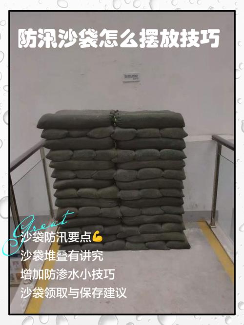 工地水泥沙子覆盖防雨布规范堆放示意图