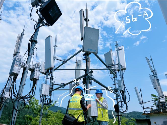 5G基站边缘计算设备部署现场图