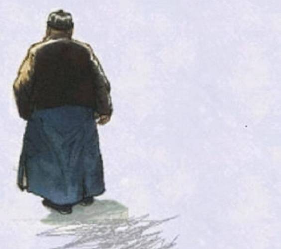 朱自清背影父亲爬月台插图