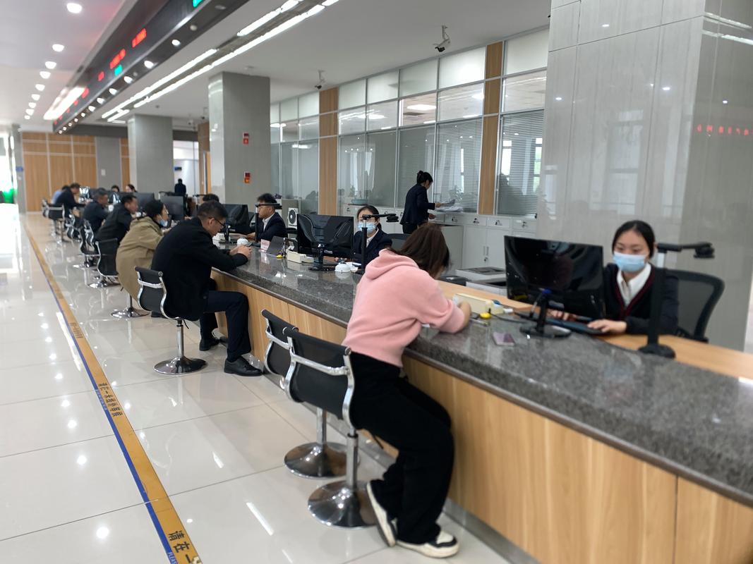 灵活就业人员缴纳社保公积金窗口实拍