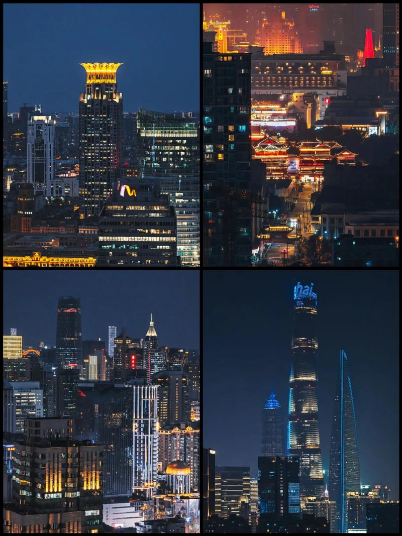 手机夜景长曝光手持抖动模糊示意图