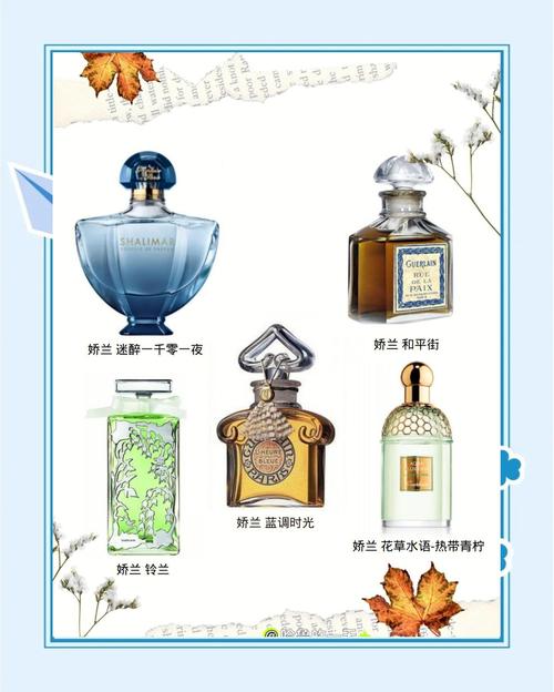 自然光下的初恋感香水瓶身集合