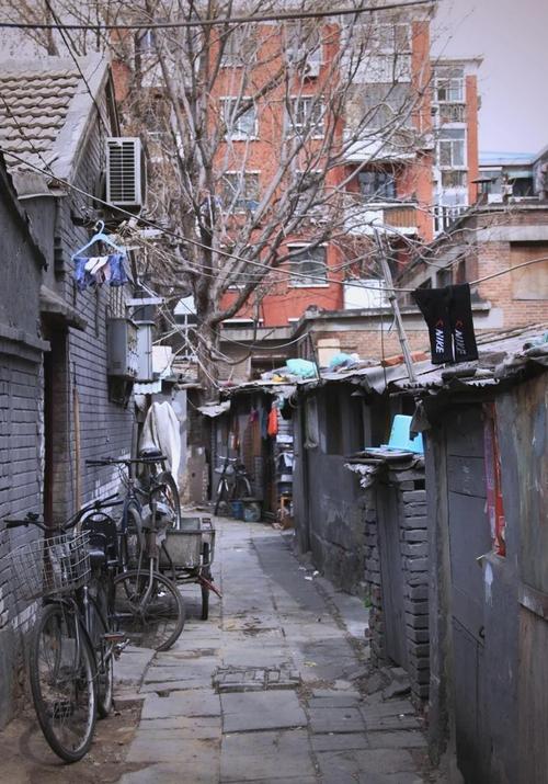 北京老旧学区房胡同实景
