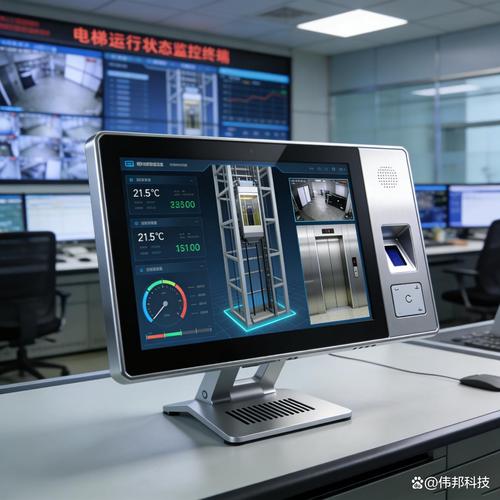 工业电梯物联网平台的故障预警仪表盘界面