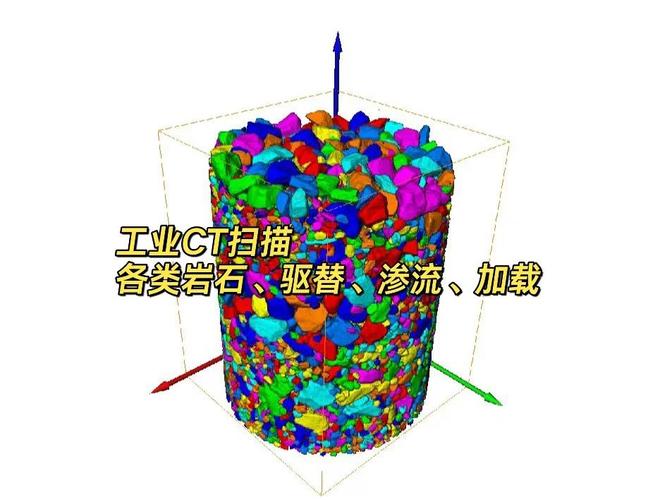 熔融沉积成型件层间缝隙CT扫描图