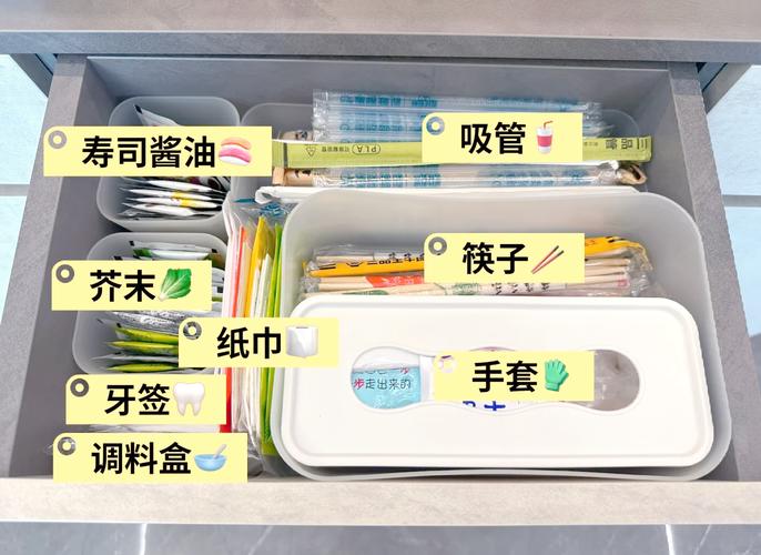 堆满一次性餐具的抽屉勾起省钱反思