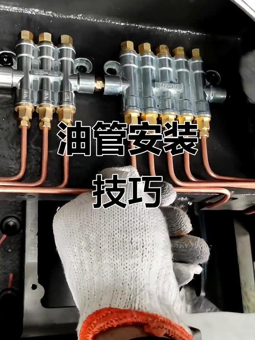 重型数控车床主轴润滑管路现场实拍