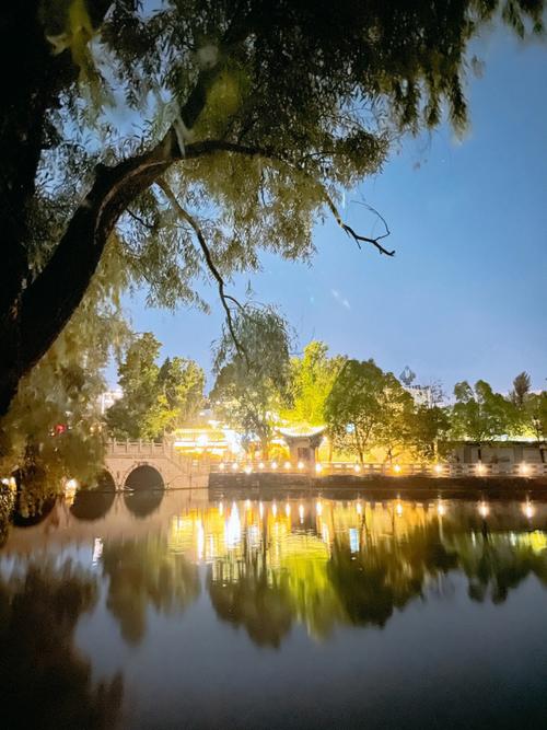 翠湖夜景