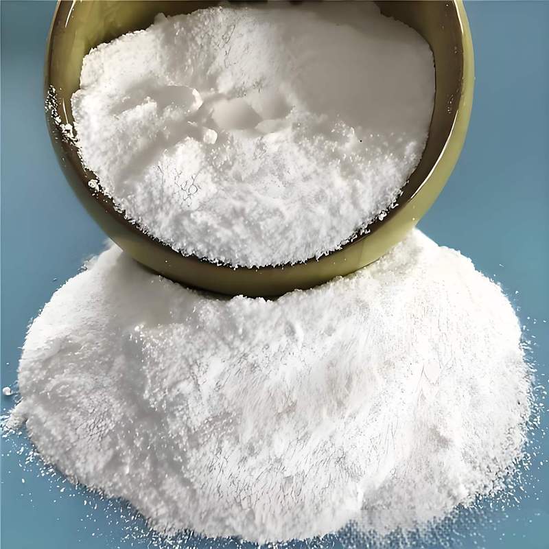 工业纯碱白色粉末样品特写