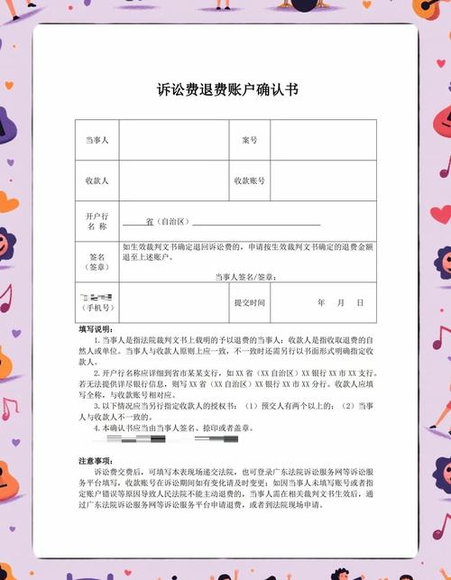 离婚诉讼费退费流程指引图