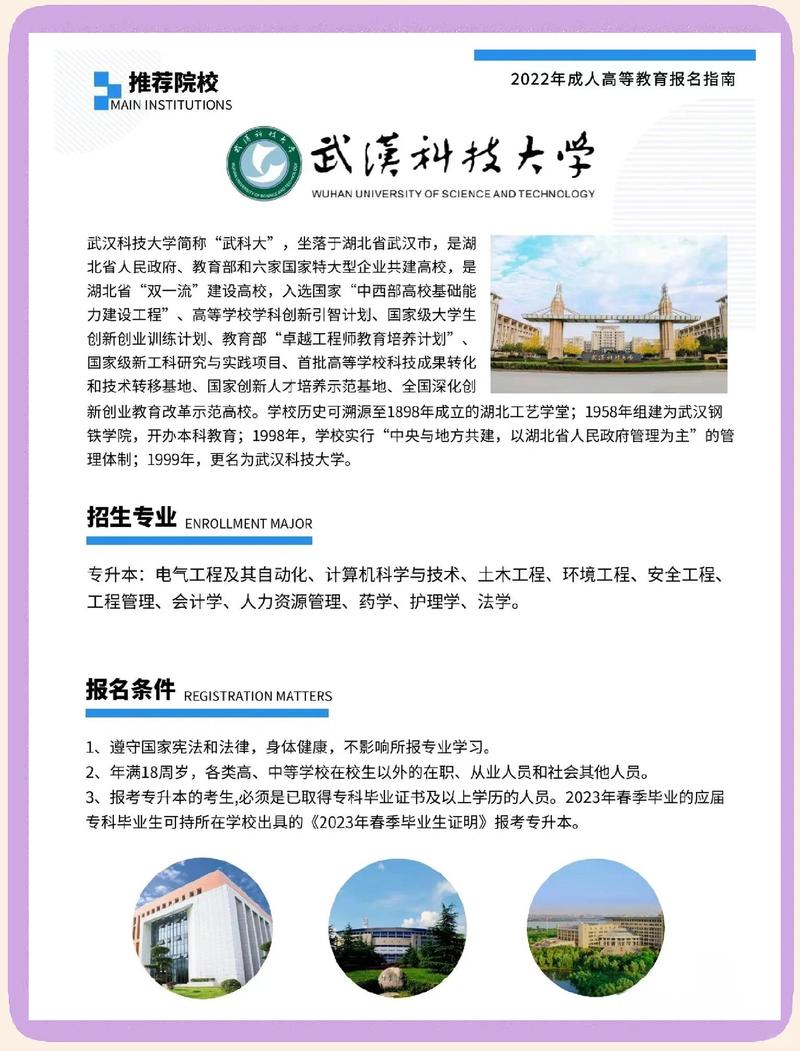国内高校跨专业微专业招生简章页面截图