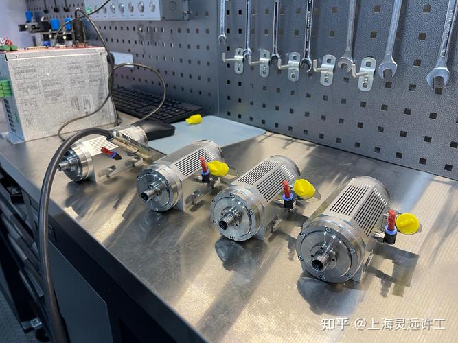 柔性复合加工工作站电主轴装配精度检测现场