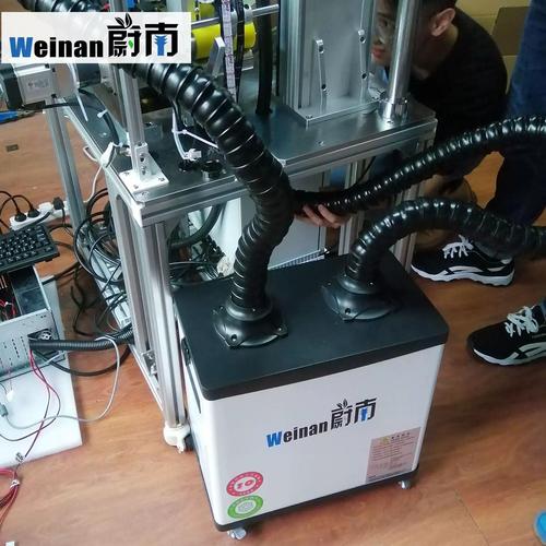 焊接工位烟尘净化器滤芯拆解对比图