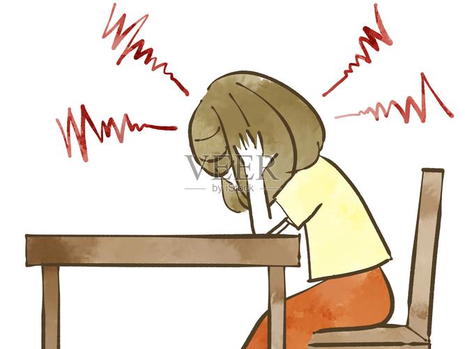 一个人捂住耳朵抗拒新知识而真理不断敲门漫画