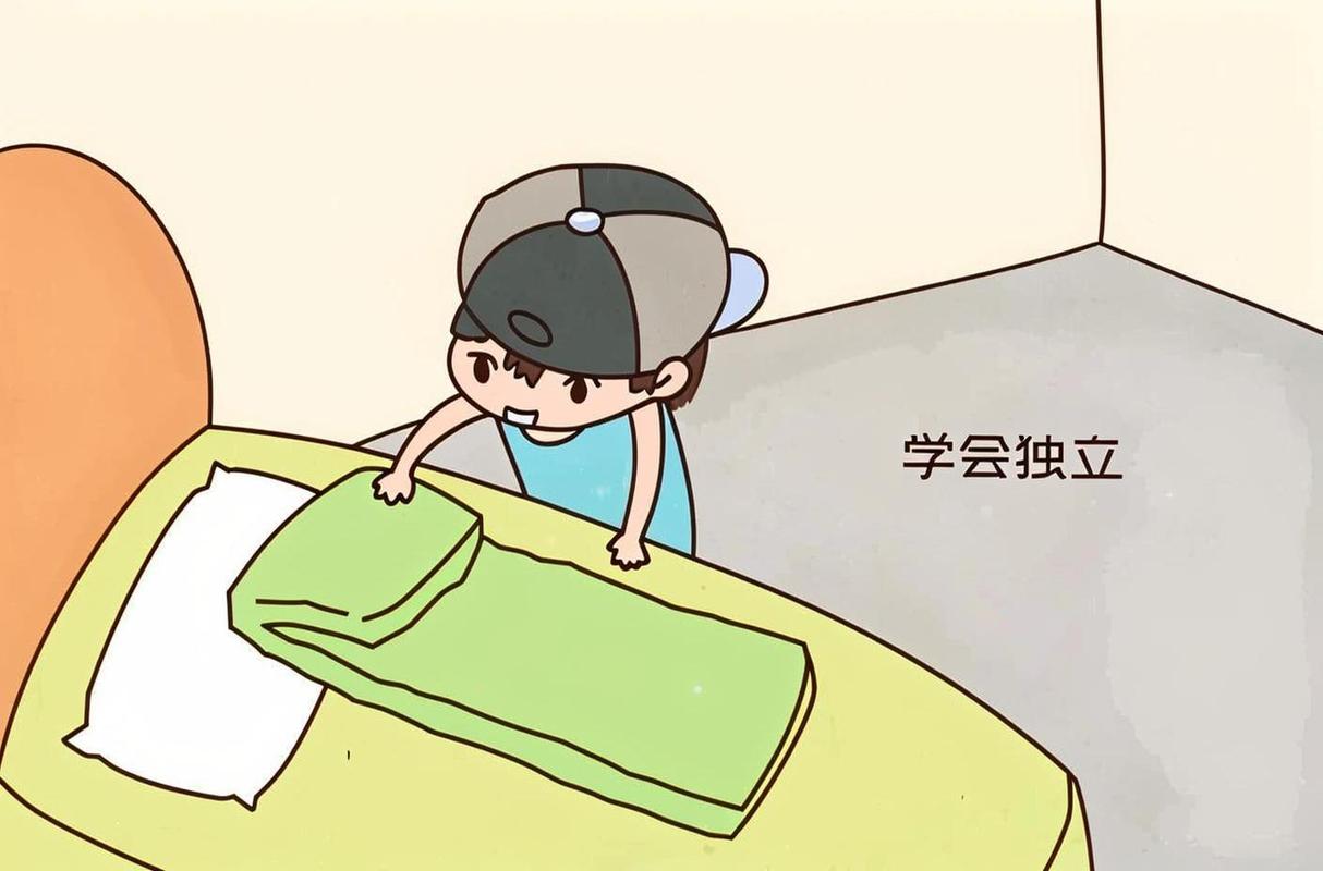 孩子独立解决生活问题的场景