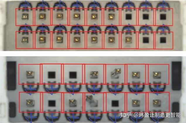 3C连接器pin针视觉初检混淆样本图