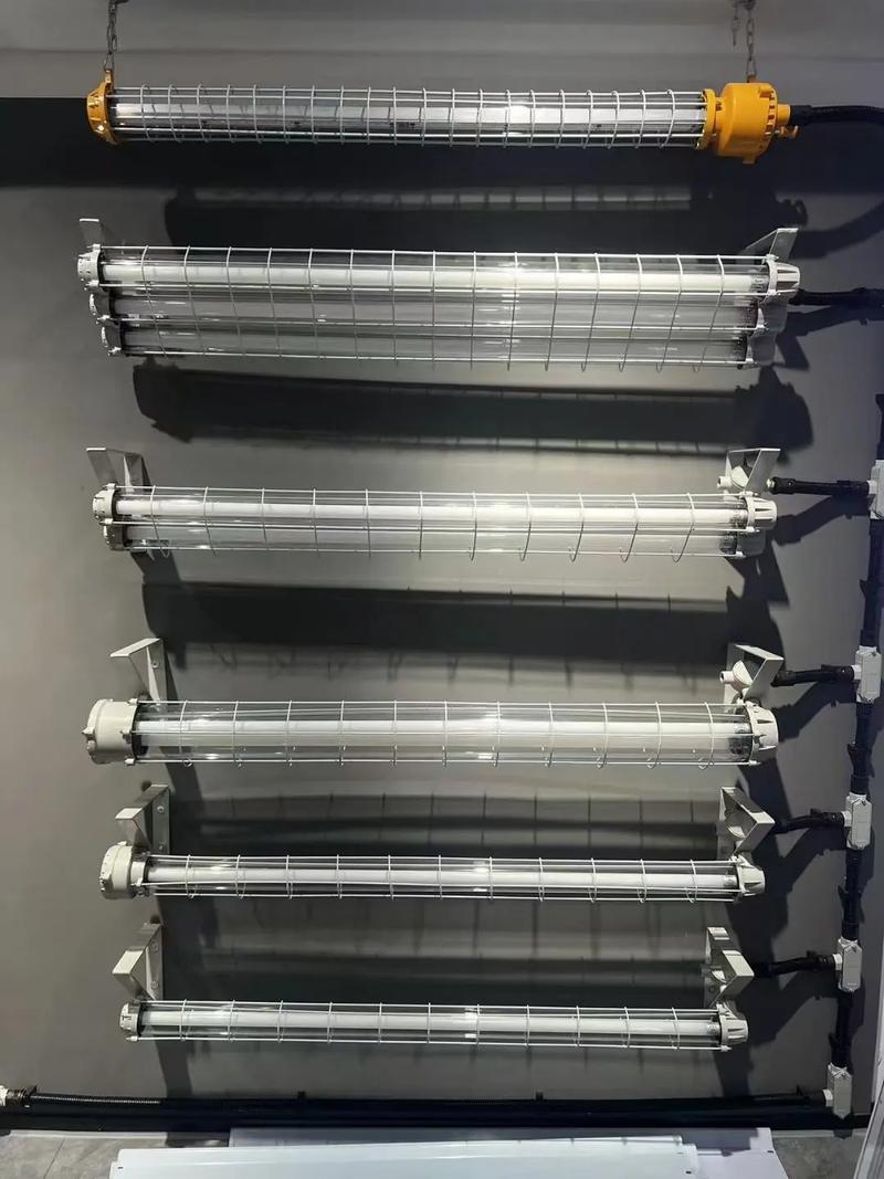 防爆LED灯流线型铝合金外壳细节