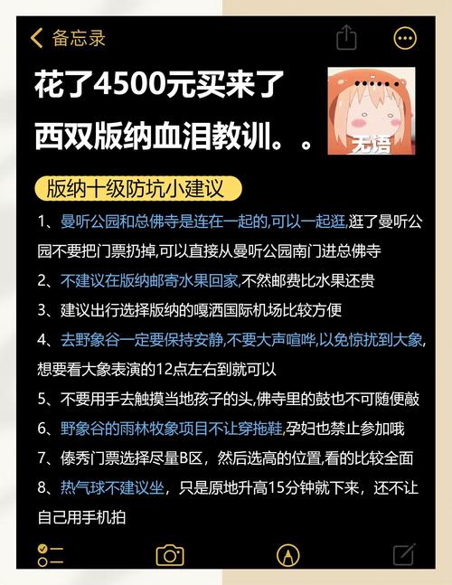 五、避坑清单：我的血泪教训
