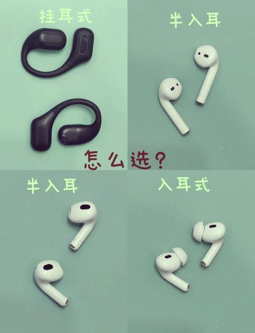 半入耳式无线耳机结构对比图 出音孔位置