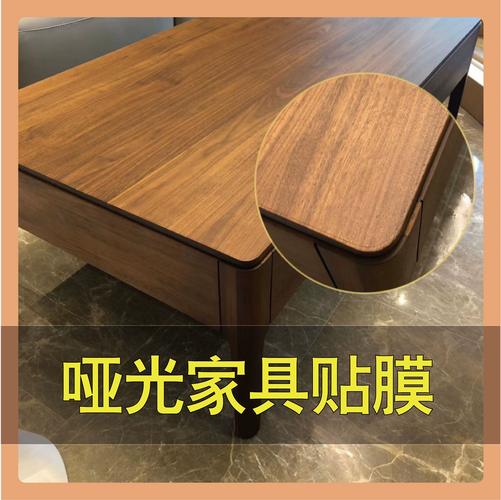 实木梳妆台桌面防潮贴膜效果实拍